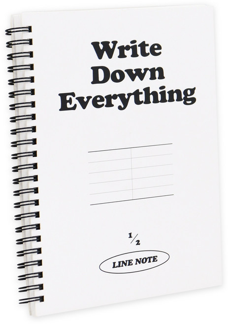 인디고 기본 A5 스프링 노트, 1개, 2분할 라인