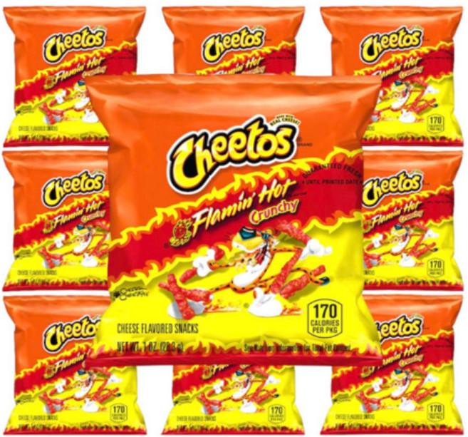 치토스 미국 대용량 플레이밍 핫, 28g, 10개