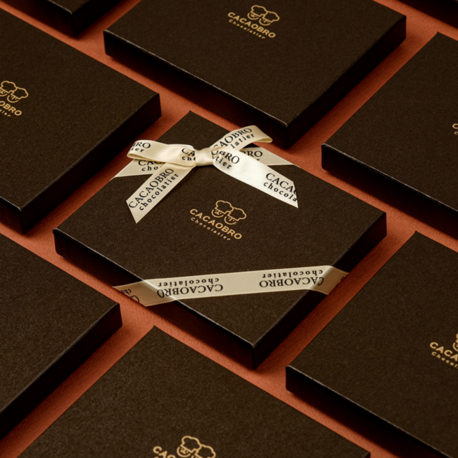 카카오브로 파베초콜릿 [다크 맛] 수제 생초콜릿, 160g, 1개