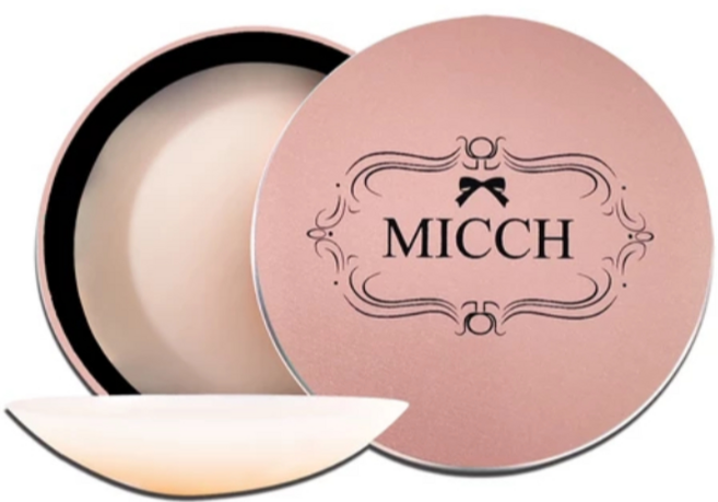 MICCH 台灣製 自然感全矽膠胸貼 防走光隱形乳貼 乳暈貼 乳頭貼, 1個