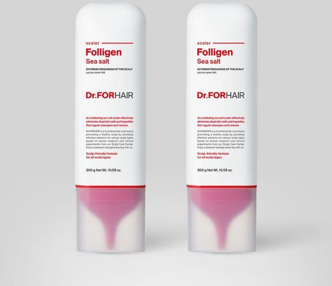 닥터포헤어 두피각질 딥 클렌징 폴리젠 씨솔트 스케일러 300gX2, 300g, 2개