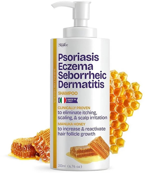 Psoriasis Shampoo With Salicylic Acid - Anti Dandruff For Seborrheic Dermatitis Complete Scalp Tre, Psoriasis Shampoo With Salicyl, 1, 200ml - 쿠팡