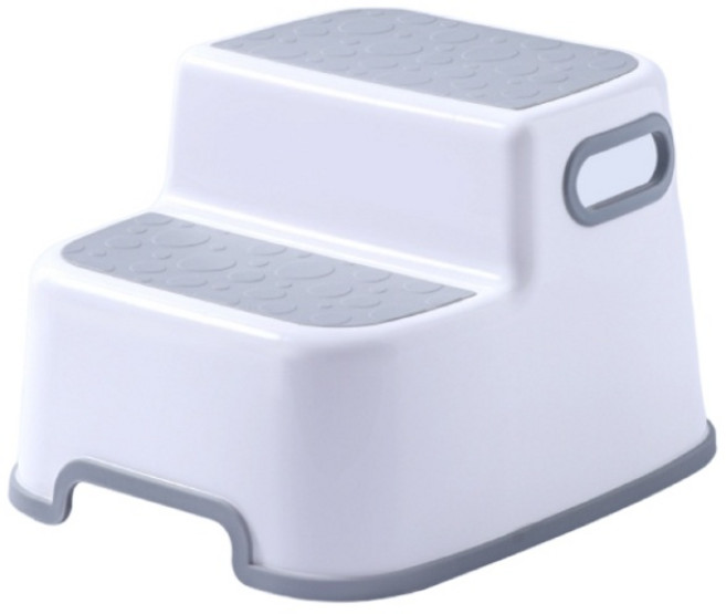 DJ80375 防滑兒童階梯椅/腳踏凳, 灰色