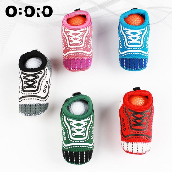 오보로 슈즈 볼주머니, 그린, 1개