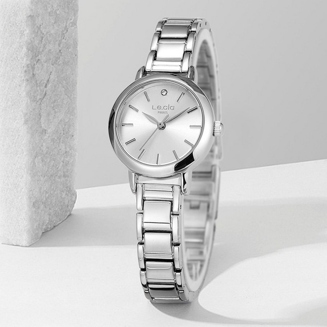 르끌라 라피네 여자 여성 메탈 손목 시계