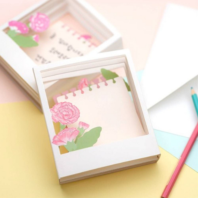 폴라로이드에 간직하는 카네이션 팝업 카드 어버이날 스승의날 diy 만들기 키트 교구 단체 부모님 선물, 상세페이지 참조, 상세페이지 참조