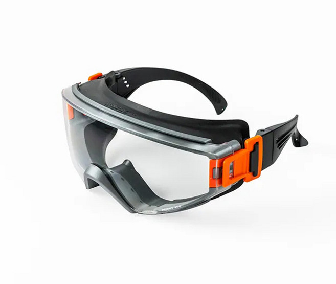 ACEST S-60 兩用式全罩防護護目鏡, 透明鏡片, 1個