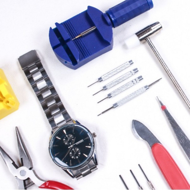 공구 줄이기 시계줄 세트 셀프 공구세트 시계 시계줄 약 배터리 조절 교체