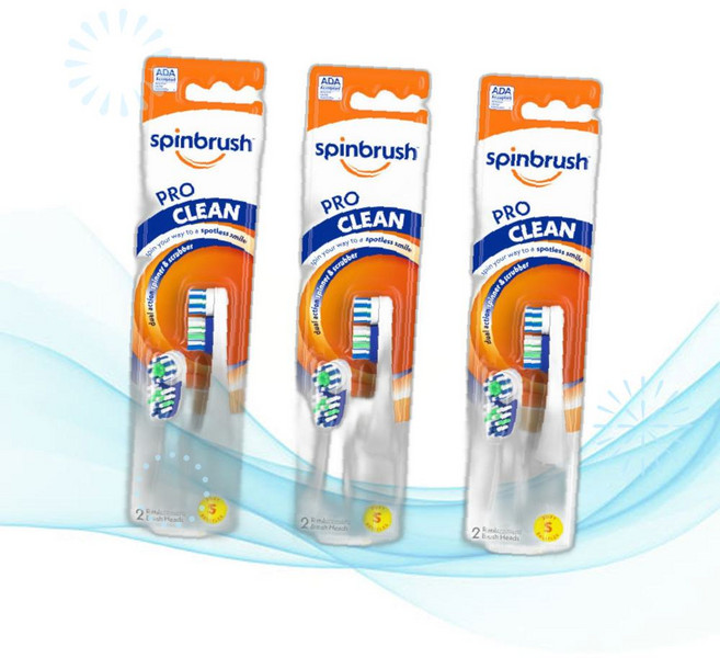 Arm Hammer 전동 칫솔 리필모 암앤해머 스핀브러쉬 프로 클린 교체용 칫솔모 NN