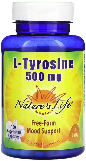 네이처스 라이프 Nature's Life l-타이로신 500mg 베지 캡슐 100정124231원산지:기타, Nature's Life, l-타이로신, 500mg,, 1개 - 쿠팡