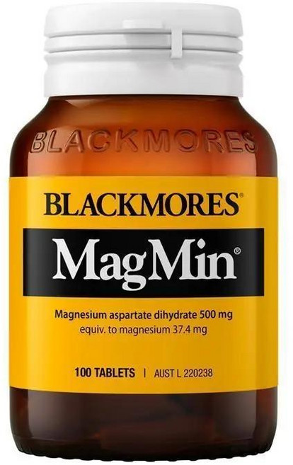 호주 블랙모어스 Blackmores Magmin 500mg 마그민 마그네슘 500mg, 2개