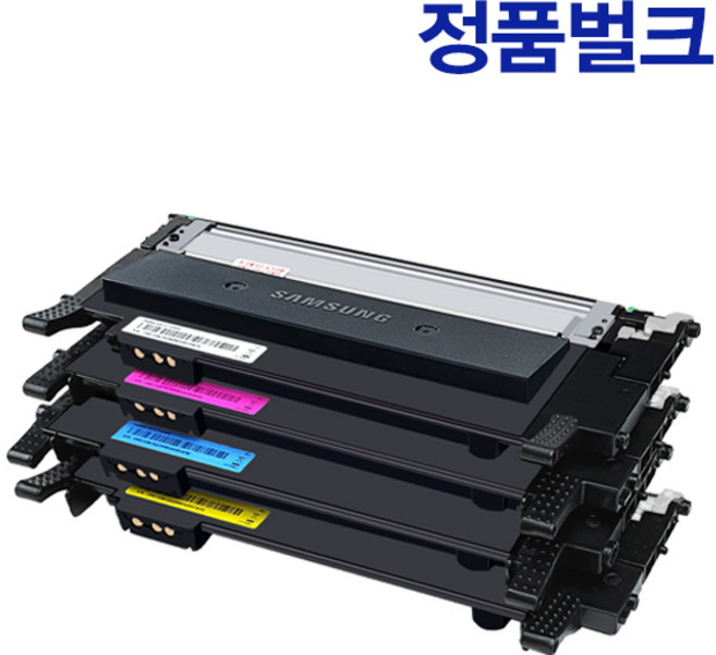 삼성전자 컬러 레이저 프린터, 0 SL-C513W용 정품벌크 4색(토너만발송)