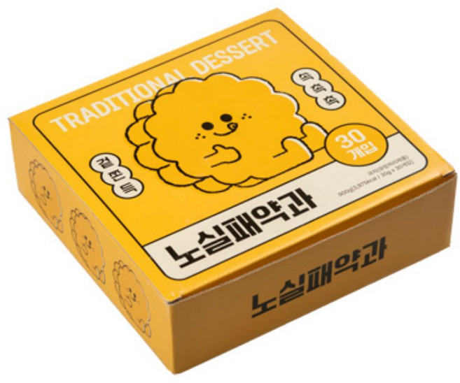 노실패식품관 트랜스지방0g 콜레스테롤0g 프리미엄 꿀약과 30개(900g), 30g, 30개