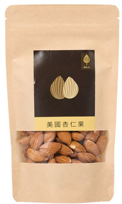 堅果匯NUTS 美國杏仁果 全素 130g, 1個