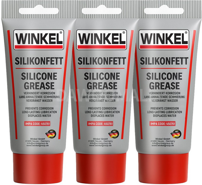 실리콘 함유량이 높은 고점도 실리콘 튜브형 구리스 윈켈 윤활 그리스 + 장갑, 3세트