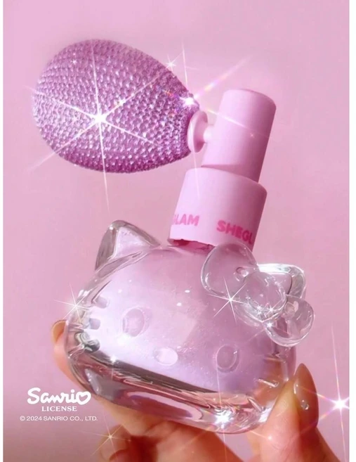 쉬글램 헬로키티 하이라이팅 파우더 바디 미스트 SHEGLAM Bow-Utiful - 쿠팡