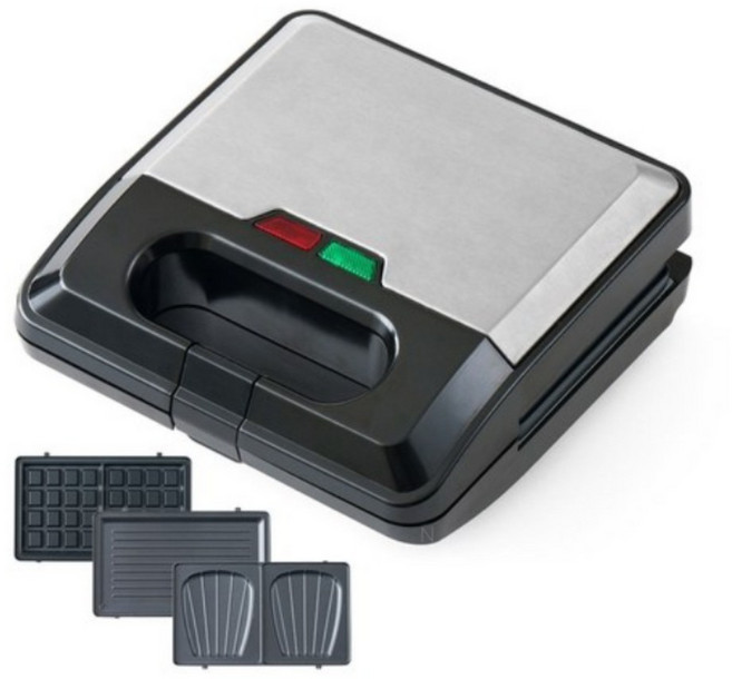 모리츠 그릴 겸용 3IN1 분리형 와플메이커, 3in1 와플메이커 (MO-SM701B)