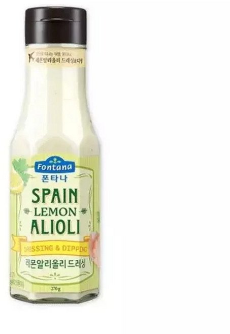폰타나 스페인 레몬 알리올리 드레싱 270g 알리올리드레싱, 1개