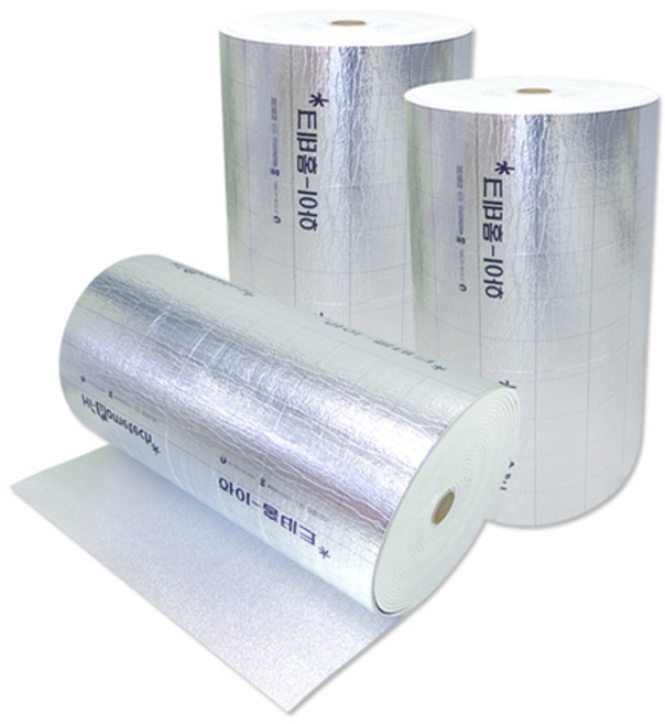 하이홈테크 열반사단열재 양면 접착 비접착 [6T/10T] 5m 10m 20m, 6T