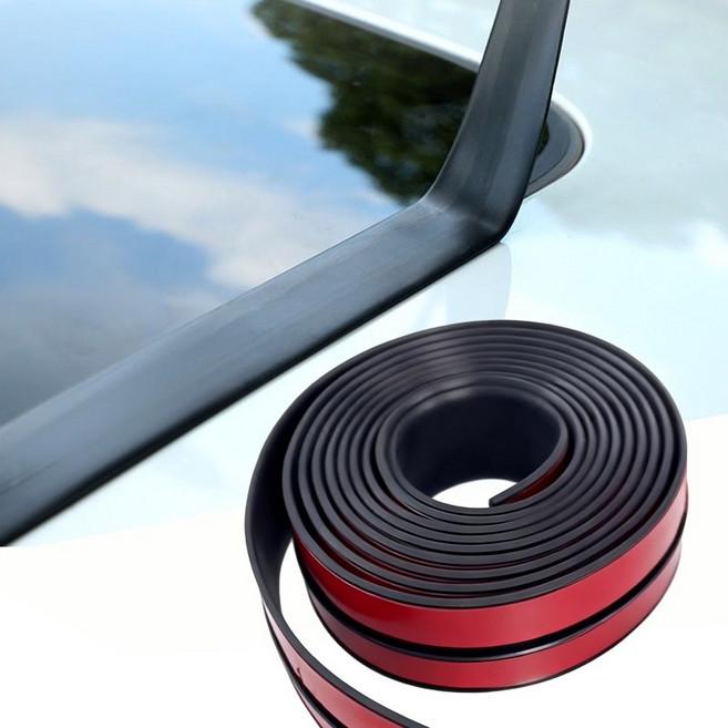 SEAMETAL 자동차 지붕 앞 썬루프 후방 유리 씰링 고무 프로텍트 스트립 실란트 액세서리, 1개, 30MMx8M