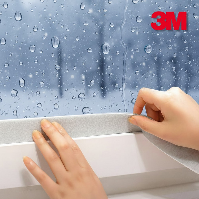 3M 향균 창문 습기 흡수 테이프 곰팡이 결로방지 물기 제거
