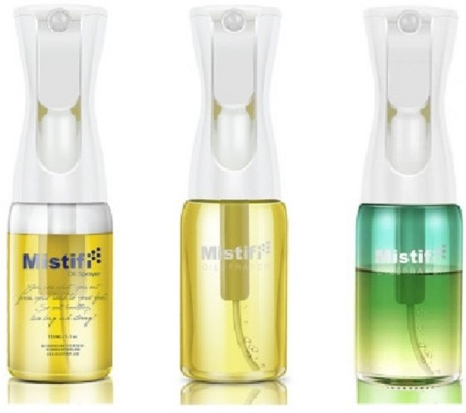 미스티파이 네덜란드 글라스 오일스프레이 기름병 에어프라이어 소스통 건타입 오일스프레이, 150ml, 1개, 스칸디나비안