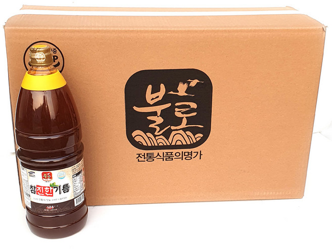 불로 참진한기름 고소한 맛기름 향미유, 1.8L, 10개