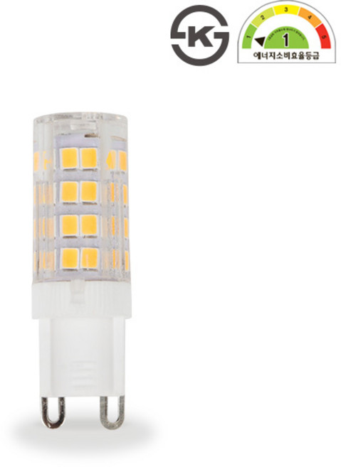 더쎈 LED 할로겐 G9 전구 2.6W 핀타입 꼬마전구 세트, 3개, 주광색