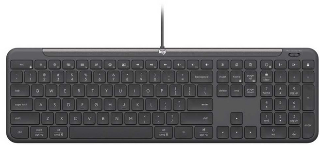 로지텍 K620 유선 키보드 비즈니스 에디션, 제조사축, 블랙