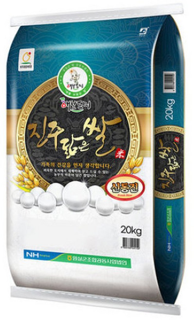 푸드조아 25년 진주닮은쌀 신동진 20kg, 1개, 보통등급