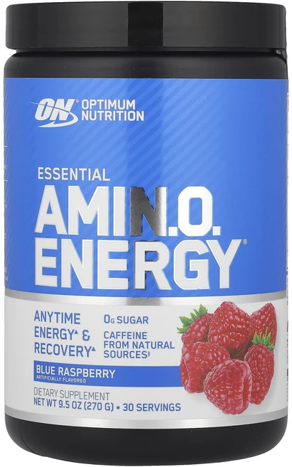 Optimum Nutrition 필수 아민. O. Energy® 블루 라즈베리 270g(9.5oz), OptimumNutrition필수아민OEnergy블루라, 270g, 1개 - 쿠팡