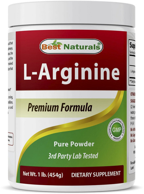 베스트네츄럴스 L-아르기닌 퓨어 파우더, 1개, 454g