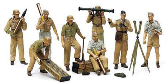 타미야 프라모델밀리터리 [35343] 1/35 Africa Luftwaffe Art Crew, 1개0, 1개