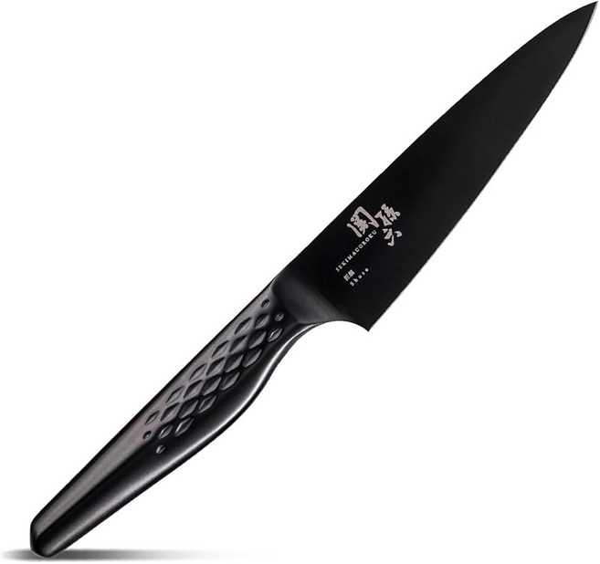 카이인 세키손로쿠 쇼소 흑색 페티 120mm 칼 페티 나이프 스테인리스 식기세척기 사용 가능 KAI AB5190