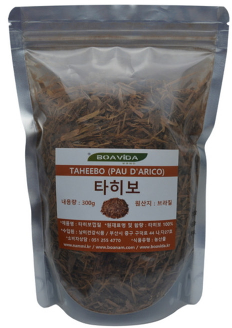 브라질 보아비다 타히보차 타히보 300g, 1개입, 1개