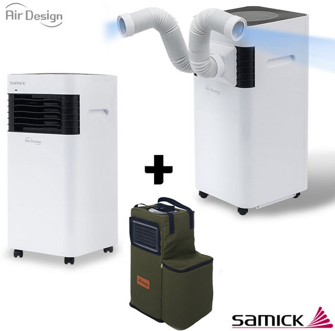 삼익 캠핑에어컨 이동식 에어컨 전용가방증정 캠핑용 휴대용 미니컨 실외기없는 에어컨 1구2구, 1.삼익 AD-MC3000C 미니 에어컨