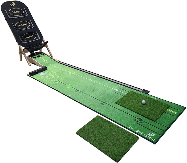 골프 숏 게임 어프로치 퍼팅 연습기 퍼터 매트, 1세트, CPL 어프로치 연습기