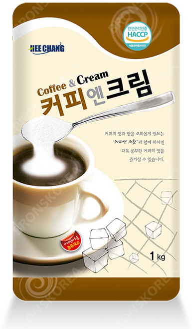 희창 커피엔크림 자판기용 프리마, 1개, 1개입, 1kg, 1kg