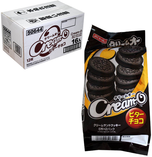 크림오 비터초코 샌드쿠키, 120g, 16개