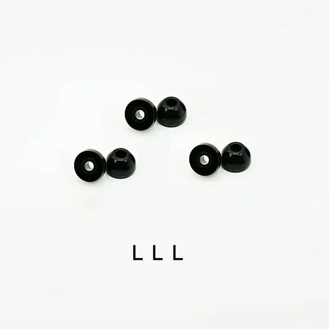 Penon Liqueur O Liqueur B 4.5mm 실리콘 HiFi 이어팁 시리즈 S M L XL 4.0-6.5mm 노즐 Audiophe 이어폰 IE, 29 Liqueur.B LLL