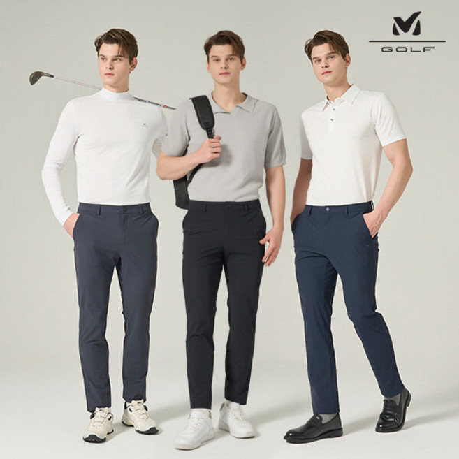 26SS 밀레골프 남성 트리코트팬츠 3종세트