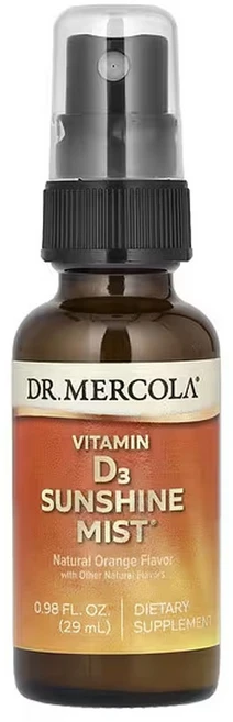 닥터머콜라 비타민 D3 선샤인 미스트 천연 오렌지 29ml(0.98fl oz), 29ml, 1개 - 쿠팡