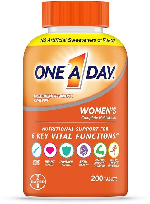 원어데이 여성용 컴플리트 멀티비타민 태블릿 200정, 1개 - 쿠팡