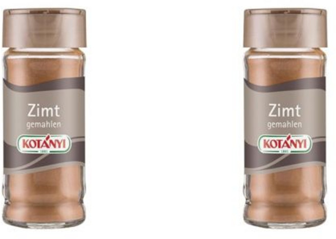 코타니 가루 계피 매콤달콤 정제쌀 푸딩 페이스트리 디저트 병 80ml (2개입), 46 g (2er Pack)