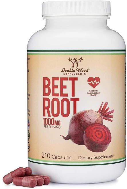 호주 더블우드 Double Wood Beet Root Powder 루트 뿌리 파우더 캡슐, 5개, 210정 - 쿠팡