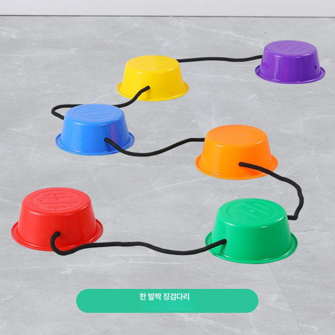 MONI 밸런스스톤 운동 감각 유아체육 밸런스 균형, 1개, 한 걸음 한 돌