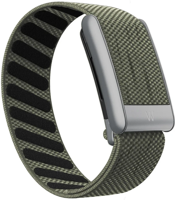 Whoop 5.0 스마트워치 밴드와 호환 - 나일론 직조 탄성 교체 (무광 실버 U 프레임 및 W 레터 포함), 08 GREEN, 02 For WHOOP 5.0