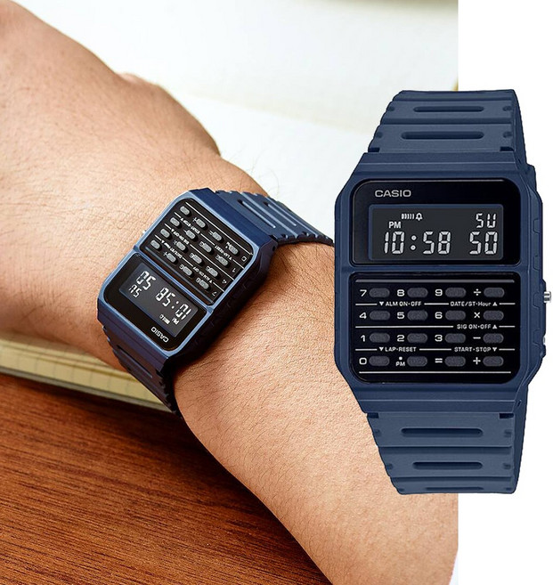 백화점AS가능 카시오 데이터뱅크 계산기 시계 CA-53