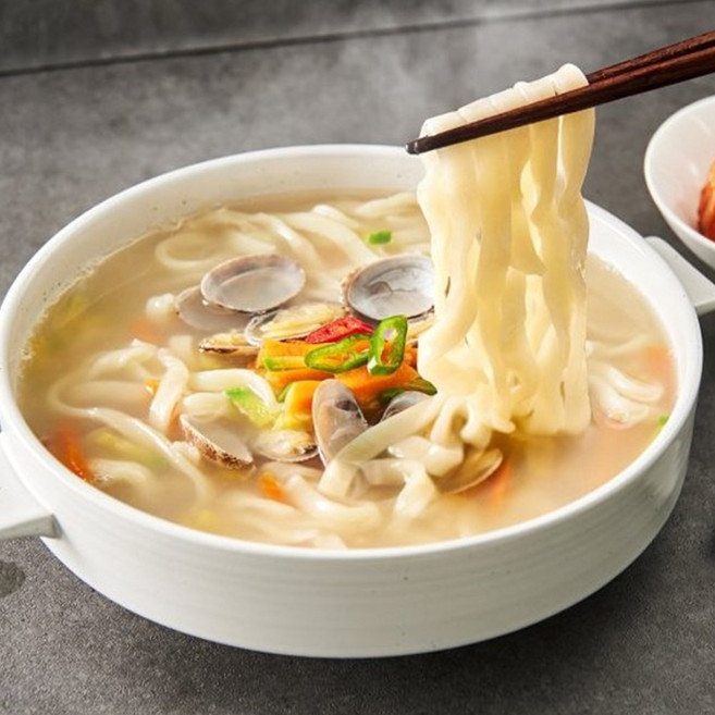 군산엄마손손칼국수5인분 칼국수밀키트 집에서 한끼식사 간편조리 집밥 간편식사, 5개, 200g