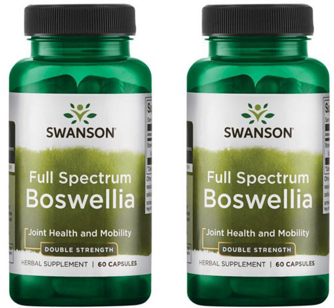 스완슨 풀 스펙트럼 보스웰리아 캡슐, 60정, 2개